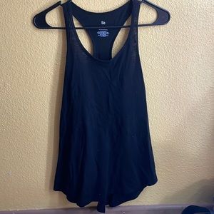 S SO Black Tank Top